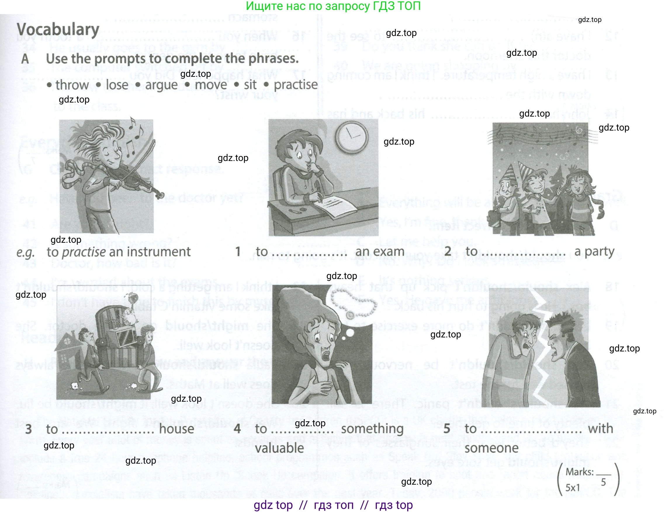 Английский язык (english), 7 класс контрольные задания (test booklet), авторы: Ваулина Юлия Евгеньевна (Vaulina Julia), Дули Дженни (Dooley Jenny), Подоляко Ольга Евгеньевна (Podolyako Olga), Эванс Вирджиния (Evans Virginia), издательство Просвещение, Москва, 2023, розового цвета, страница 81, номер A (1-5), Условие 2023-2027