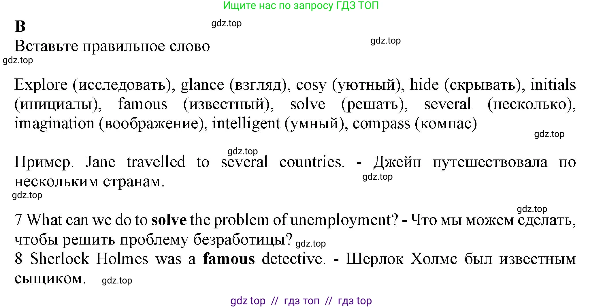 Английский язык (english), 7 класс контрольные задания (test booklet), авторы: Ваулина Юлия Евгеньевна (Vaulina Julia), Дули Дженни (Dooley Jenny), Подоляко Ольга Евгеньевна (Podolyako Olga), Эванс Вирджиния (Evans Virginia), издательство Просвещение, Москва, 2023, розового цвета, страница 13, номер B (7-16), Решение 1 (2023-2027)